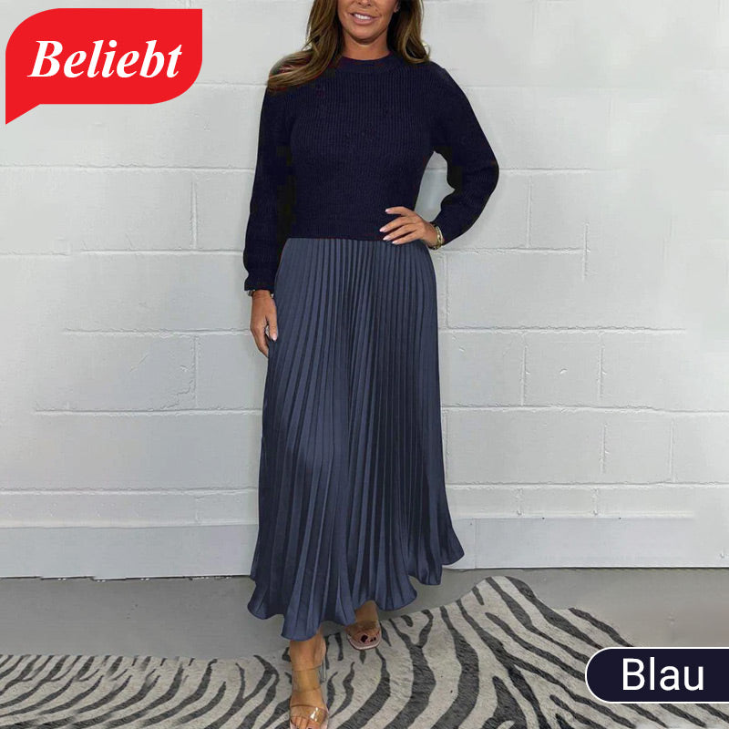 Sophie | Elegantes Faltenkleid
