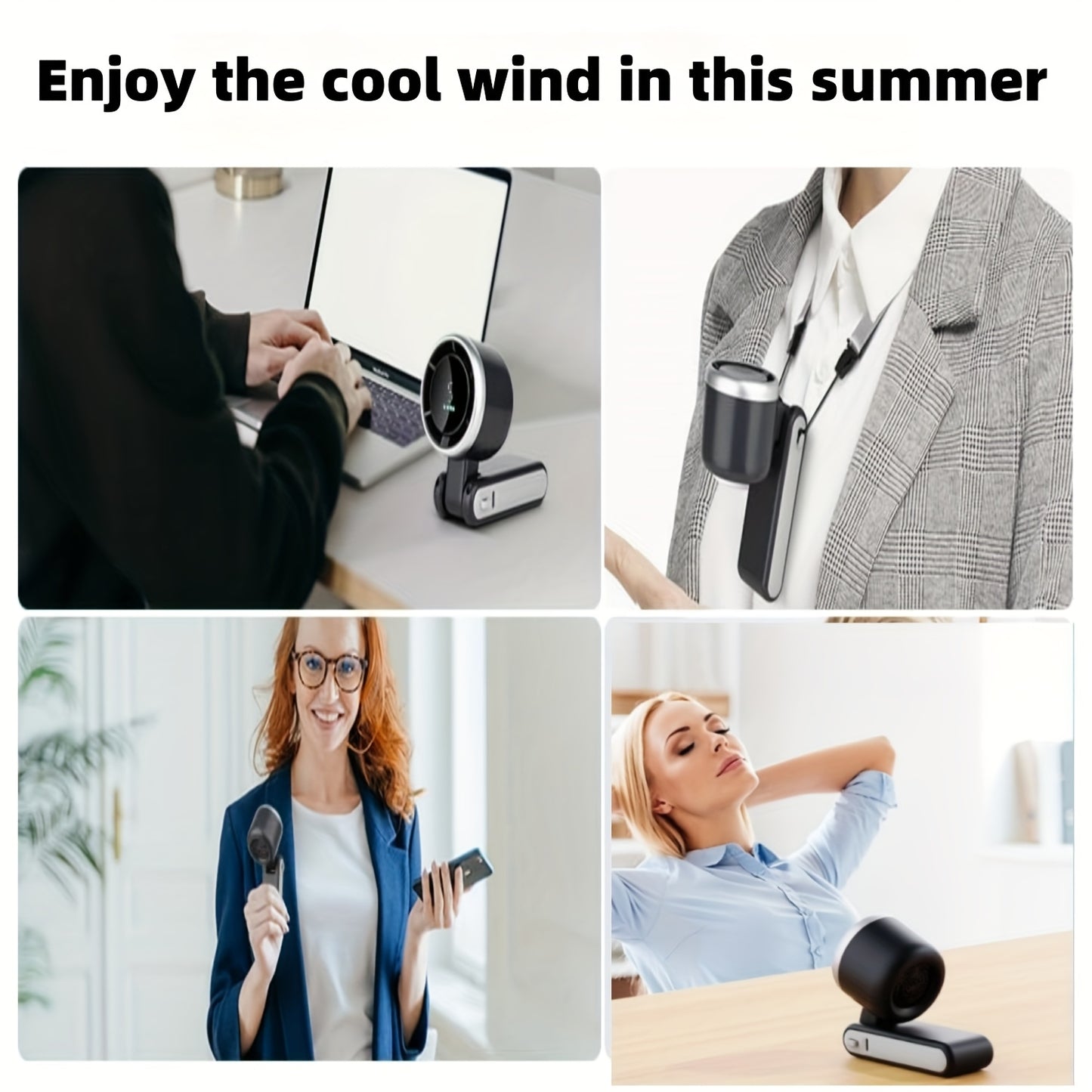 Vento™ | Tragbarer Faltbarer Handventilator