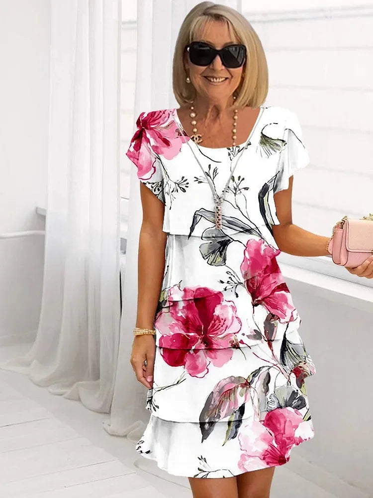 Francin | Luftiges Blumenkleid