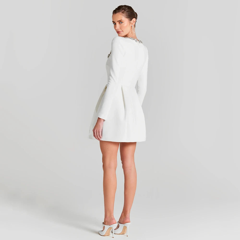 Barbara - Minikleid aus Samt
