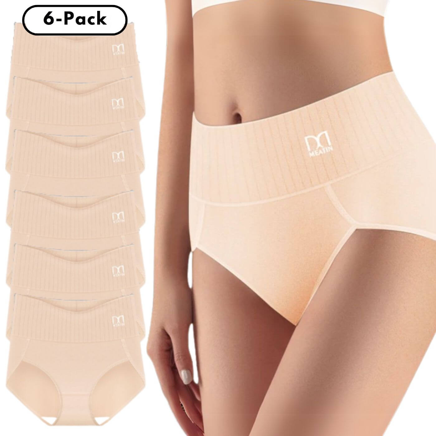 FlexiFit™ - 6er-Pack High-Waist-Slips