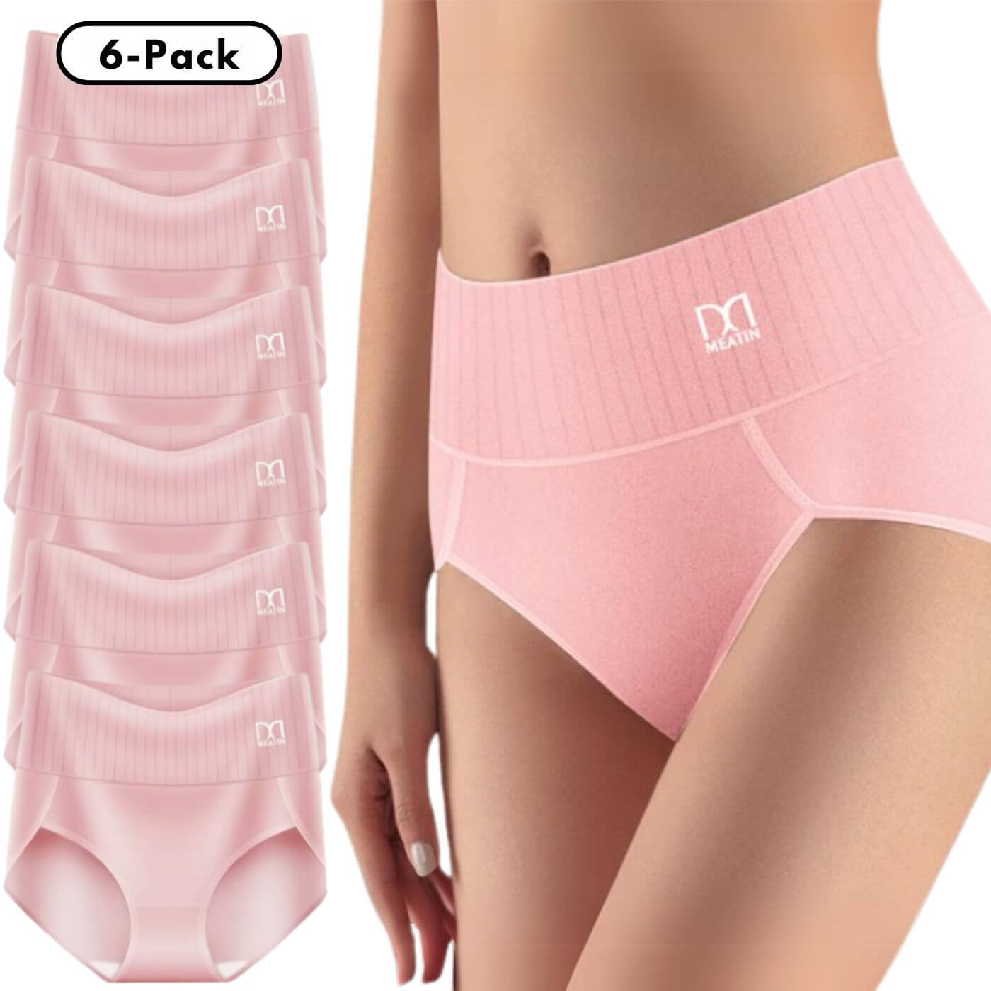 FlexiFit™ - 6er-Pack High-Waist-Slips