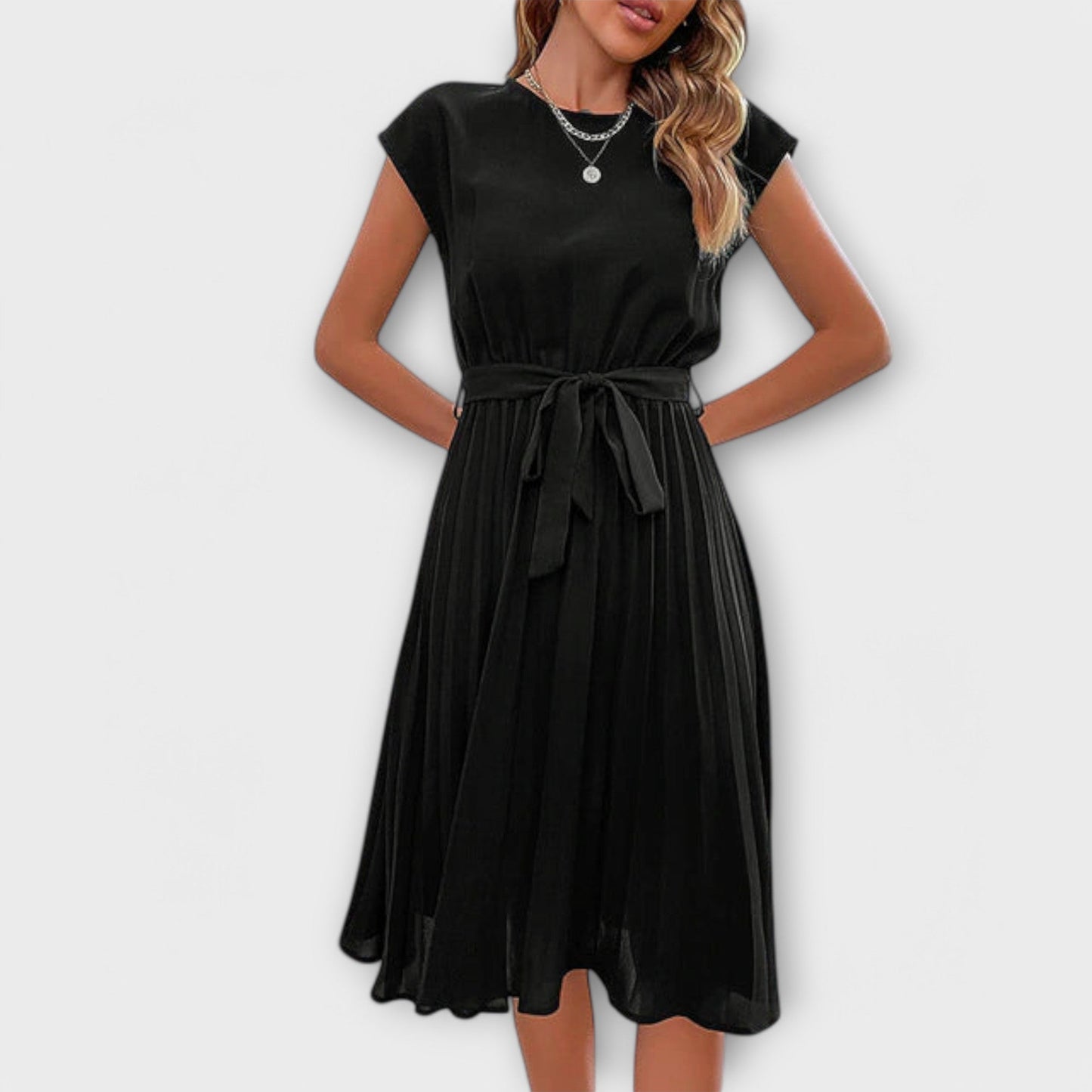 Claire | Lässiges Plisseekleid