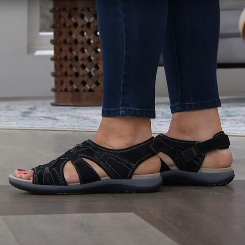 Daphne™ | Verstellbare Sommersandalen mit Fußgewölbestütze