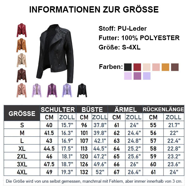 LEJ™ – Farbige Lederjacke für mehr Charakter im Alltag