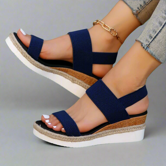 Amelia™ | Hochwertige orthopädische Plateau-Sandalen