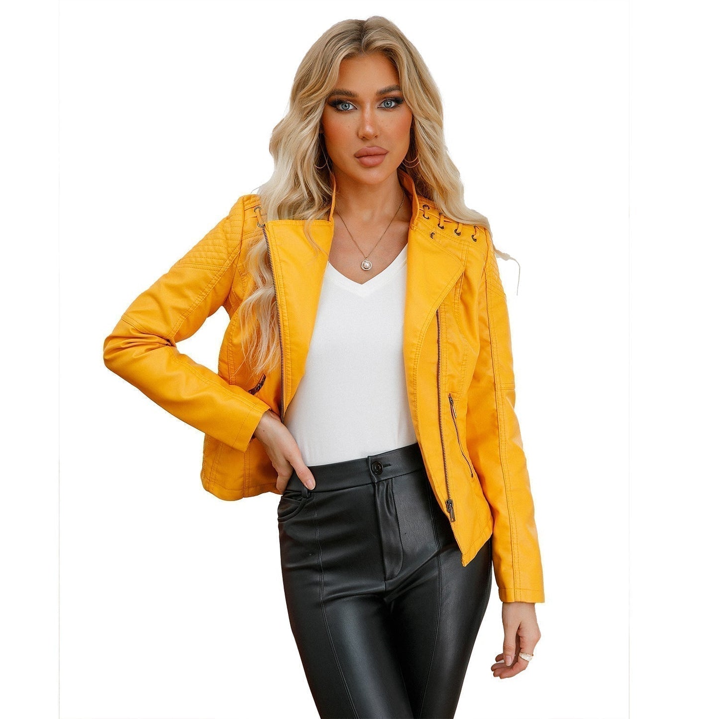 LEJ™ – Farbige Lederjacke für mehr Charakter im Alltag