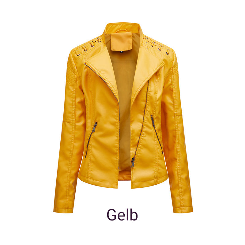 LEJ™ – Farbige Lederjacke für mehr Charakter im Alltag