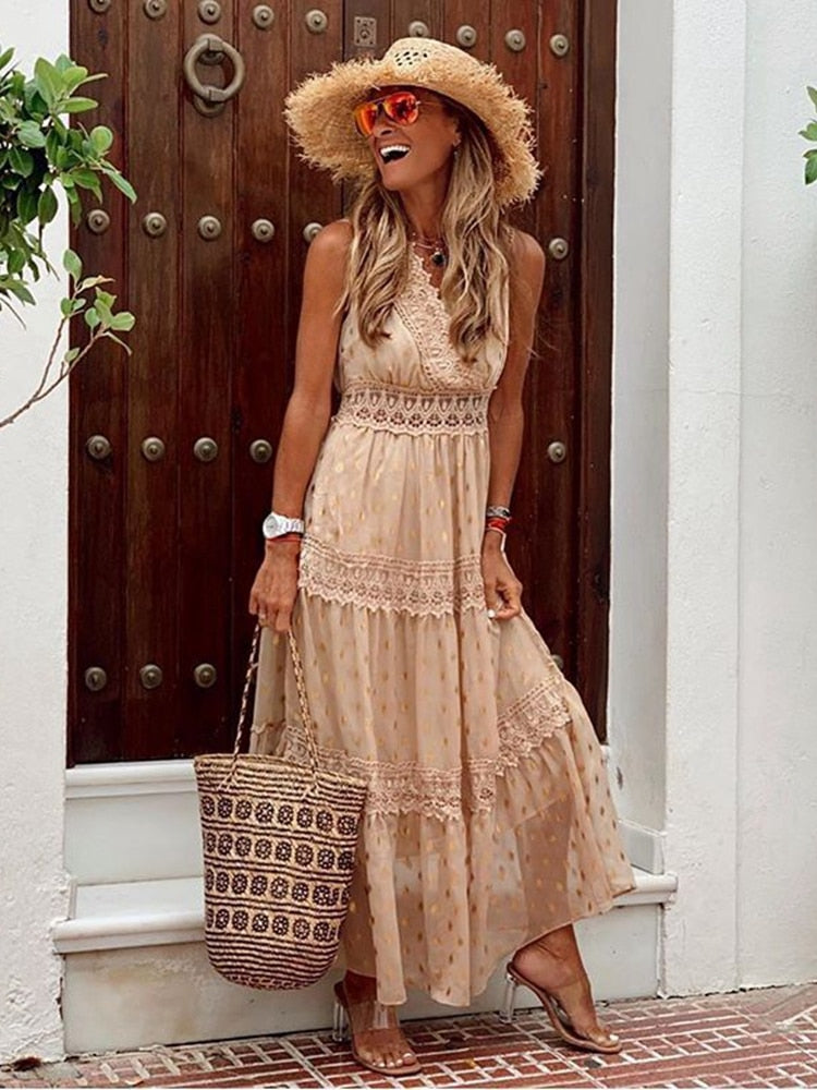 Joanna | Boho Maxikleid