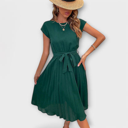 Claire | Lässiges Plisseekleid