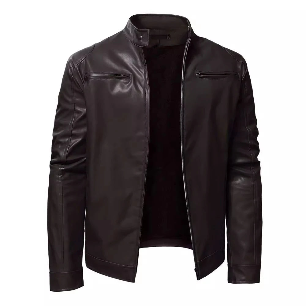 Bertil - Leder Biker Jacke