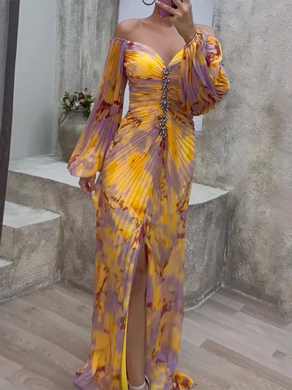 Margo - Elegantes Kleid mit V-Ausschnitt