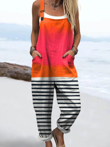 AMBER | STILVOLLER ABSTRAKTER MUSTER-OVERALL