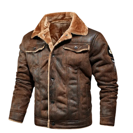 Thierry | Warme Lederjacke