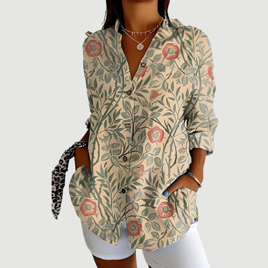 Farbenfrohe Sommerbluse. Nur bei Lanzmode