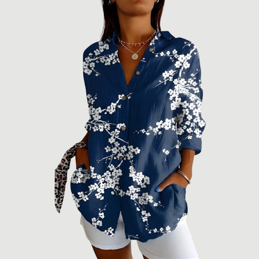 Farbenfrohe Sommerbluse. Nur bei Lanzmode