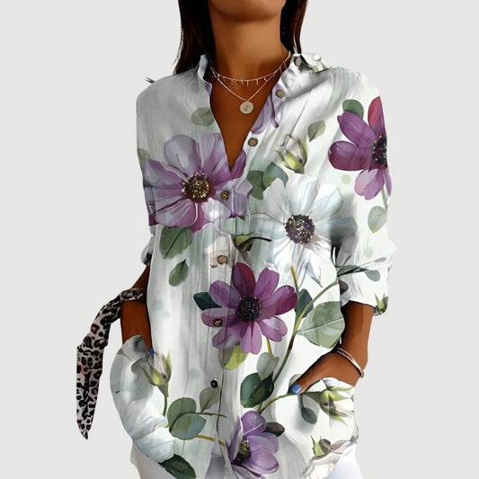 Farbenfrohe Sommerbluse. Nur bei Lanzmode