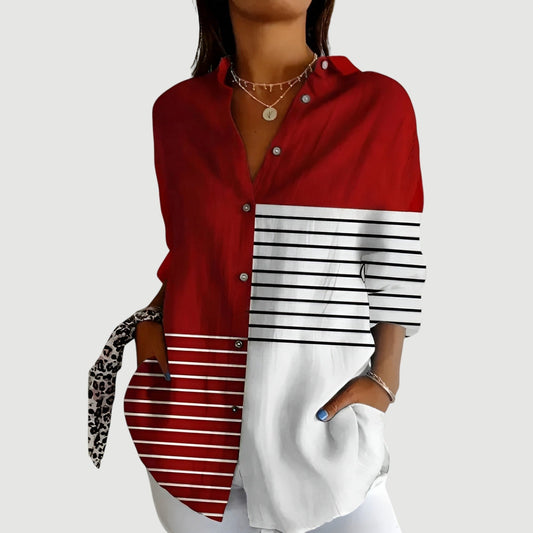 Farbenfrohe Sommerbluse. Nur bei Lanzmode