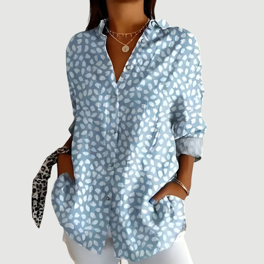 Farbenfrohe Sommerbluse. Nur bei Lanzmode