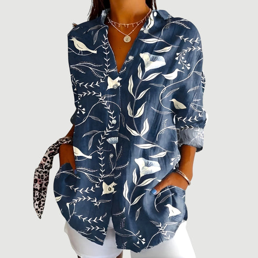 Farbenfrohe Sommerbluse. Nur bei Lanzmode