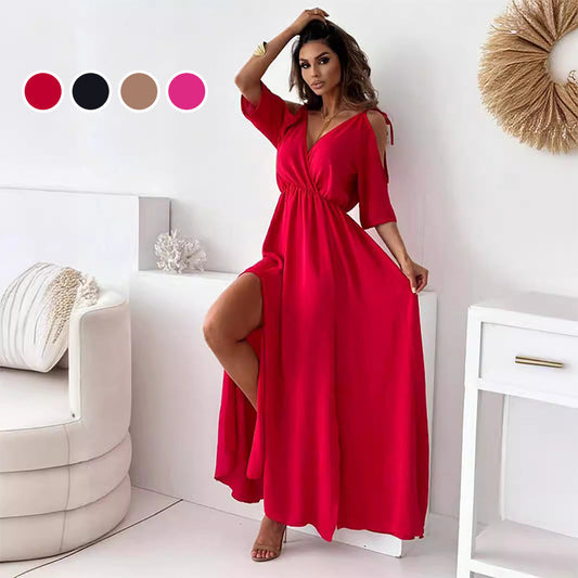 Sienna | Elegantes Kleid mit Seitenschlitz